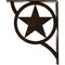 Ekena Millwork Austin Wrought Iron Bracket, (Triple center brace), Antiqued Bronze 2"W x 10"D x 12"H BKTM02X10X12TAUABZ - alternate 8